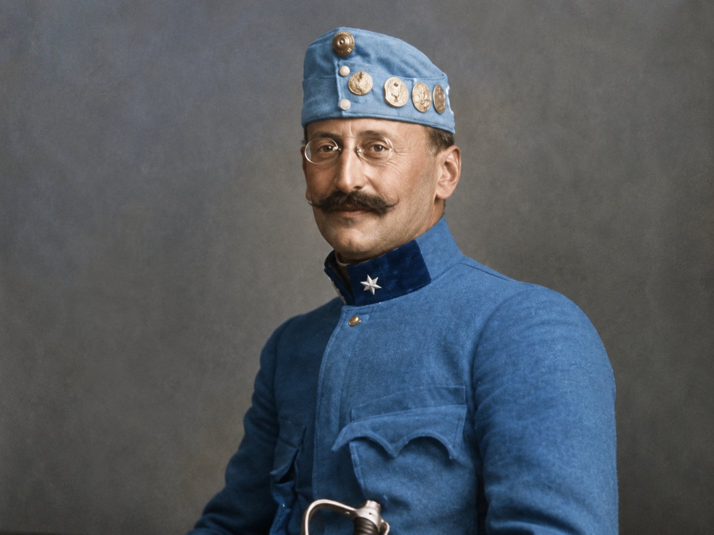 Dr. Karl Wertheim, Sektionsleiter der Wiener Amateure, 1915