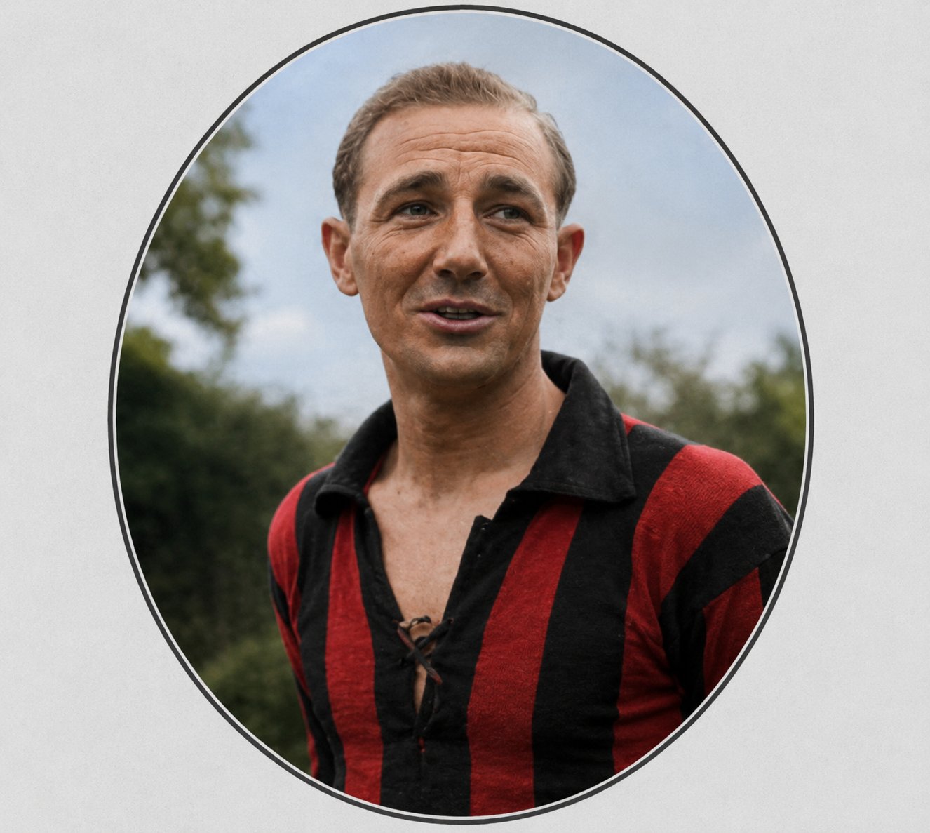 Der Mann mit der Pferdelunge: Gustav Chrenka (Wiener AC).
