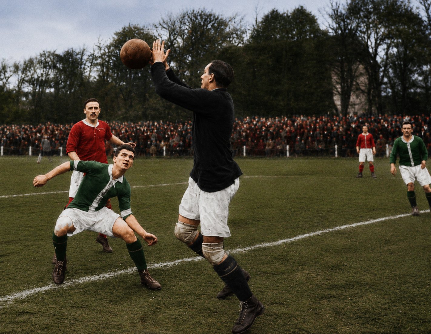 Weinberg-Platz – Wiener Athletiksport-Club (WAF) gegen Ferencváros, Saison 1912/13