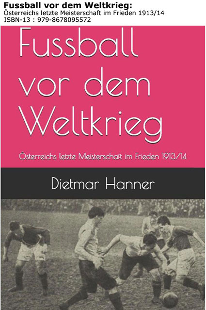 Cover: Fussball vor dem Weltkrieg