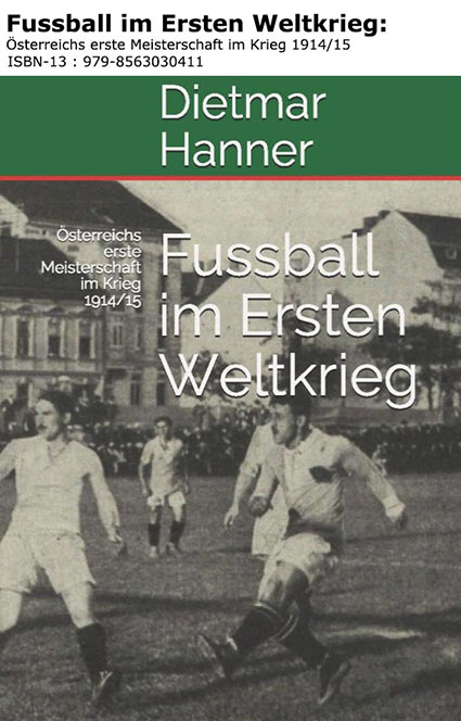 Cover: Fussball im Ersten Weltkrieg